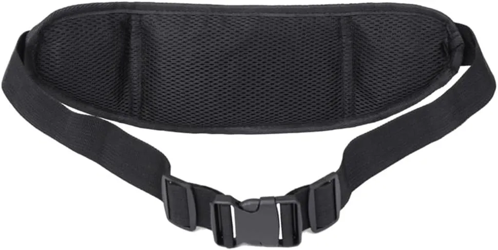 Adjustable Running Belt with Waterproof Waist Bag, Lightweight Sports Waist Bag for Men and Women, Running Belt Waist Bag, Mobile Phone Holder Adjustable Sports Money with Headphon (Darkblue)