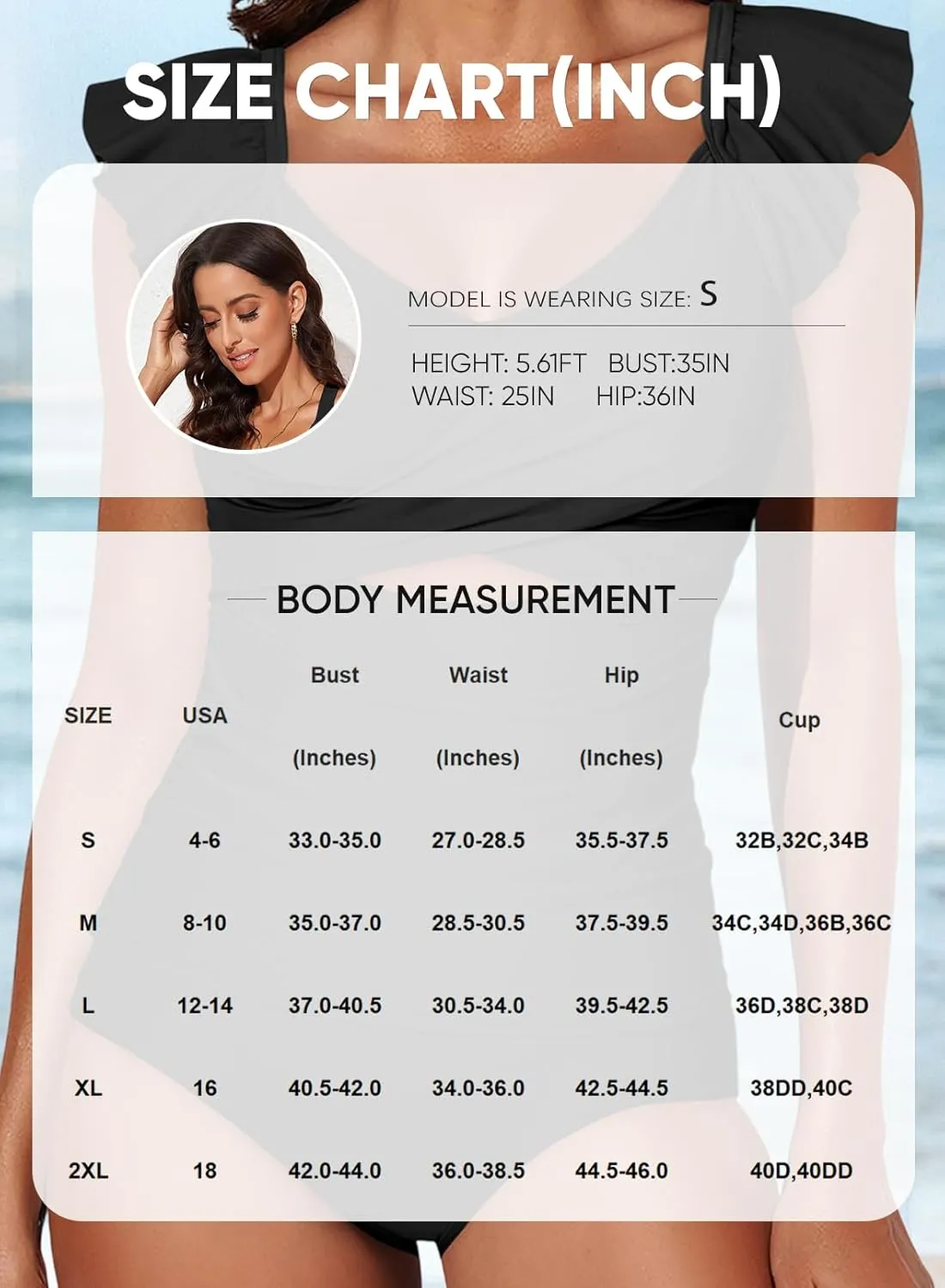 Aleumdr Two Piece Tankini Swimsuits for Women Cutout Tummy Control Bathing Suit Ruffled V Neck Tank Tops with Bottom