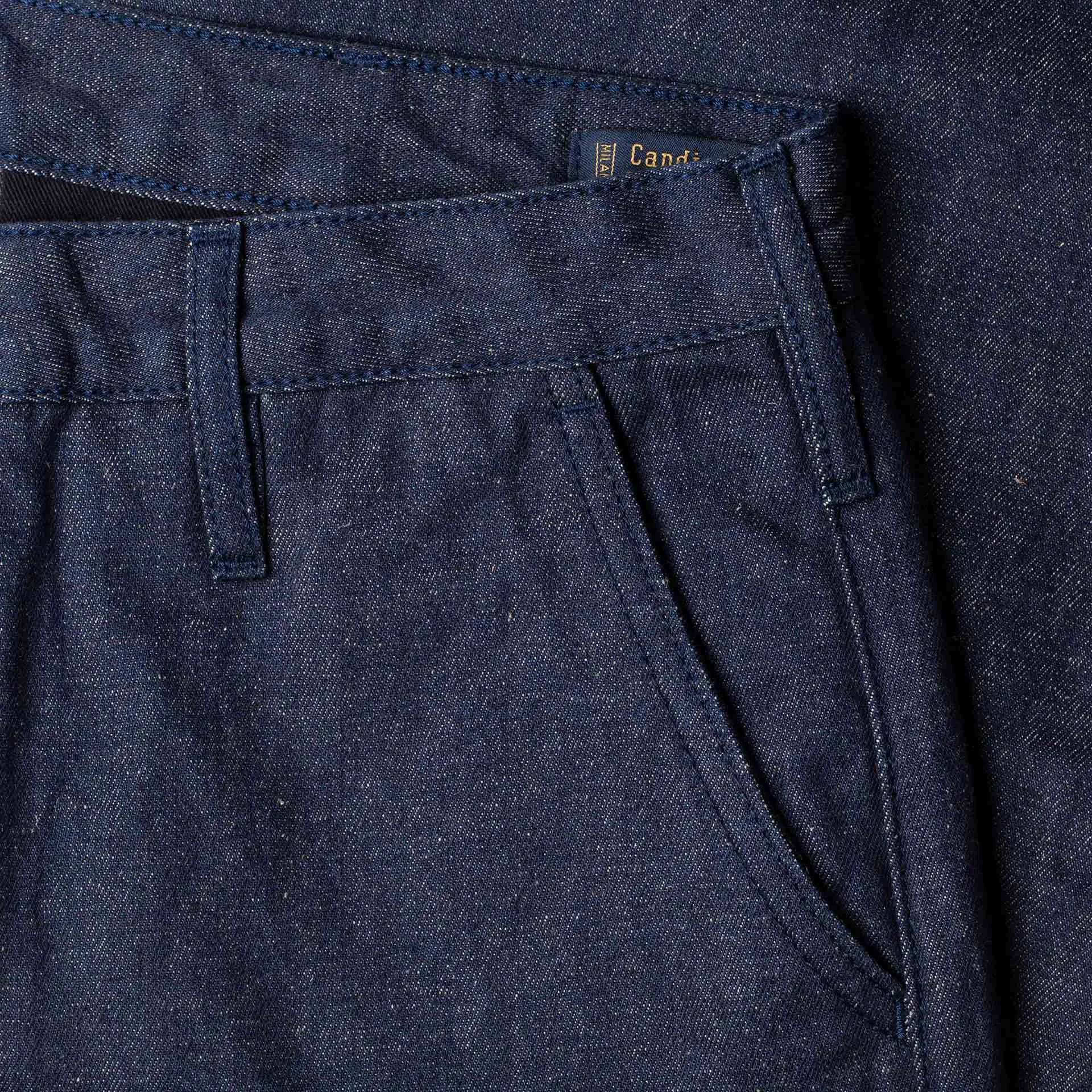 BC-01 TAPERED CHINO 11.5 oz. stay-blue hemp selvedge