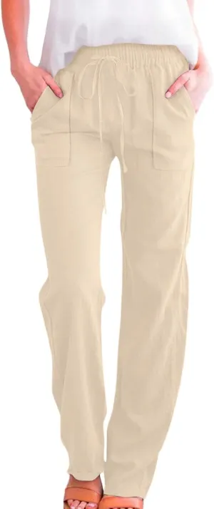 Beach Pants for Women Color Tether Loose Yoga Trousers Harem Pants Women 2 Piece Sets for Women Going Out Plus Size