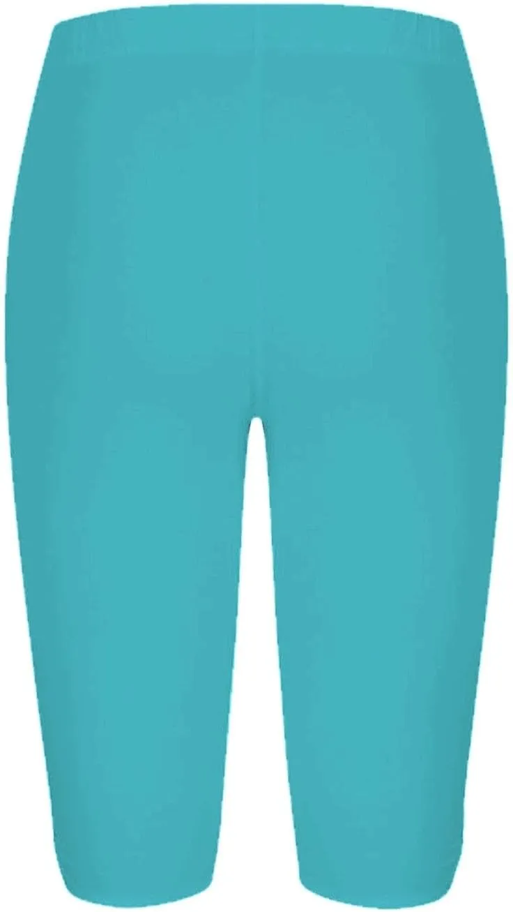 Capri Leggings for Women 2025 Tummy Control Knee Length Legging Summer Cropped Pants Casual Solid Comfy Yoga Pants