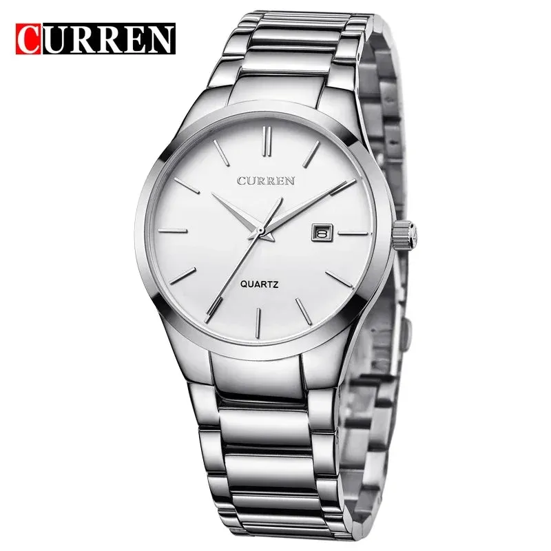 CURREN Water Resistant Ceramic Watch