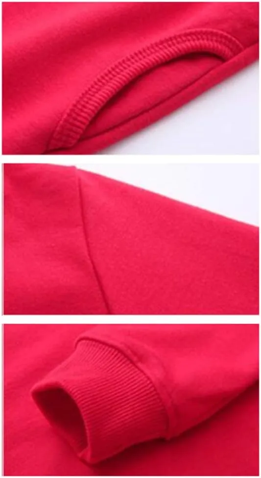 HAXICO Unisex Children Solid Zip-Up Hooded Sweatshirt Toddler Baby Boys Girls Classic Hoodie Cotton Tops Blouse