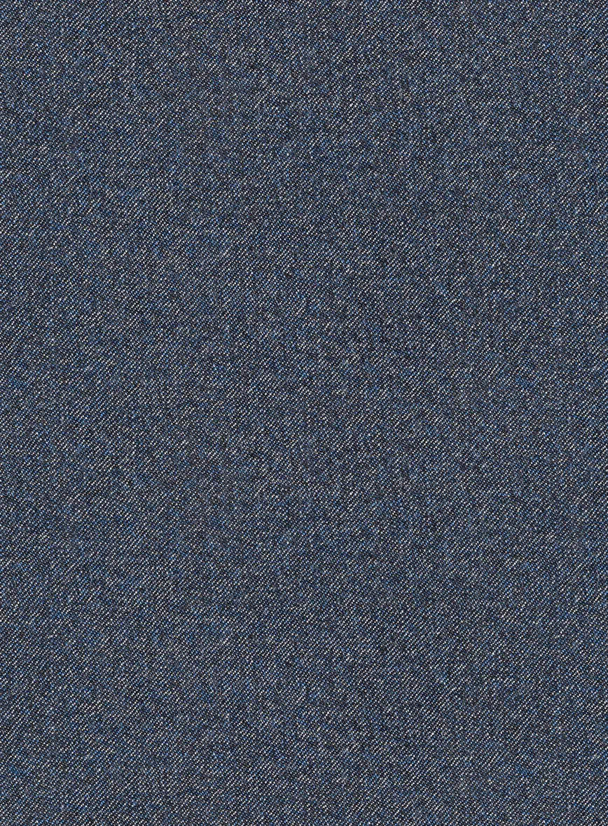 Italian Quelo Blue Twill Flannel Pants