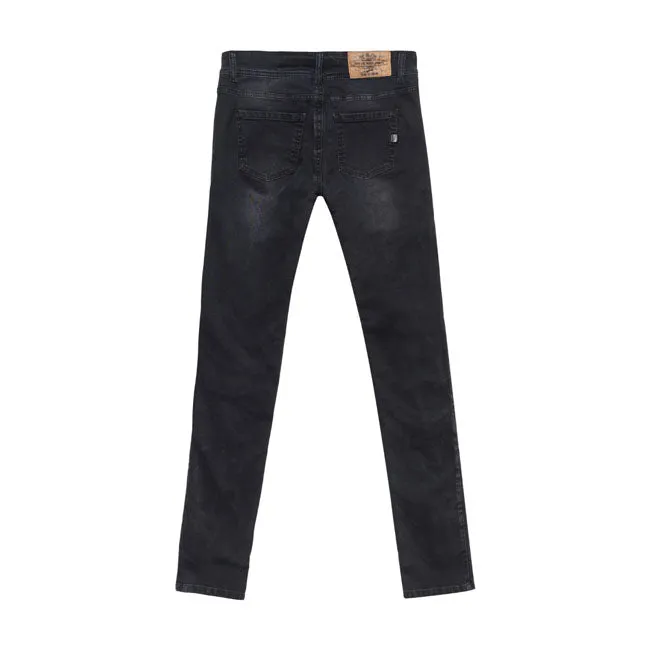 John Doe Betty High Waist XTM Ladies Jeans Dark Black
