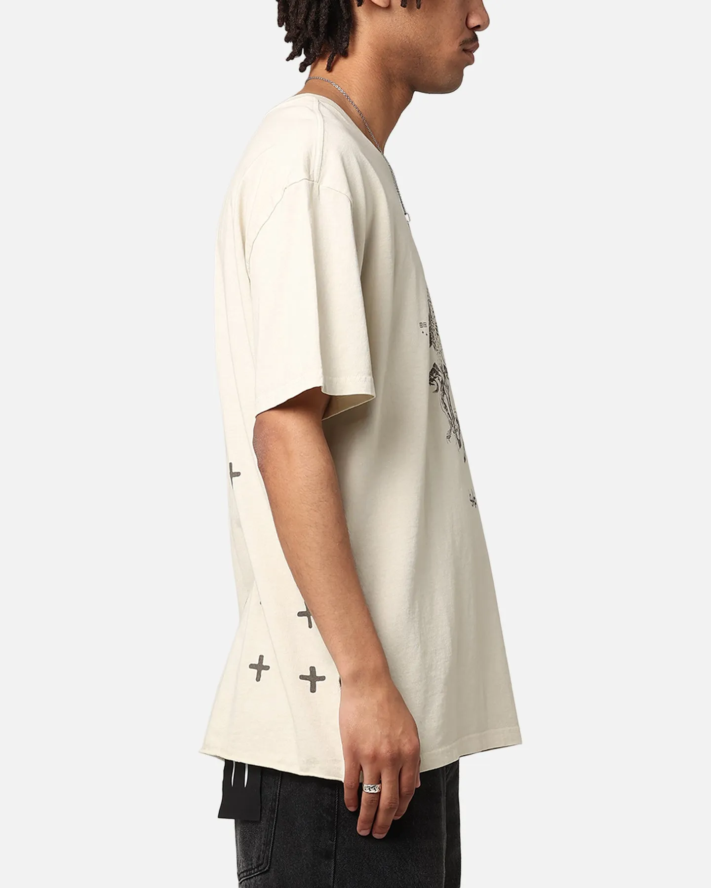 Ksubi Target Biggie Cyclone T-Shirt Tan