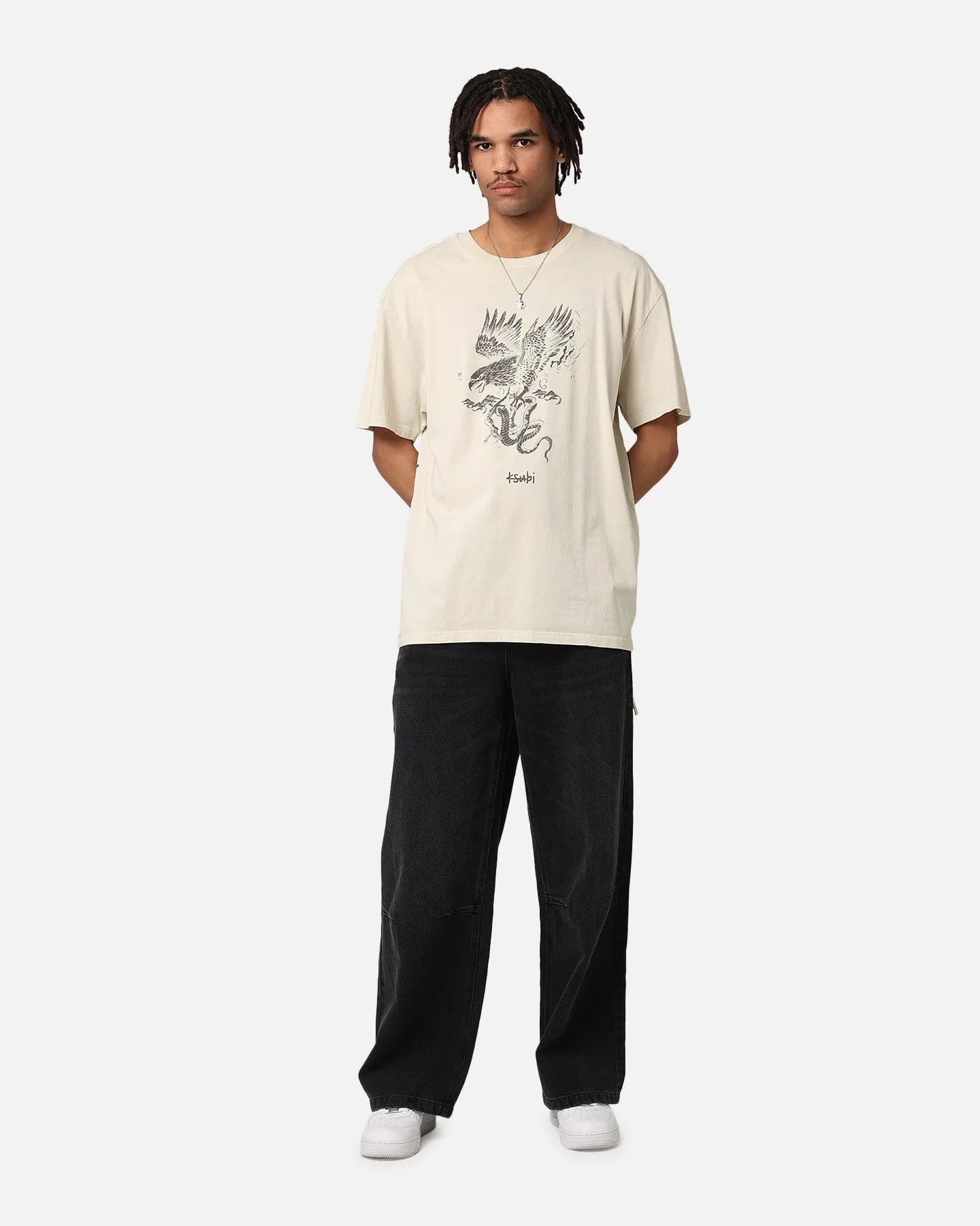Ksubi Target Biggie Cyclone T-Shirt Tan
