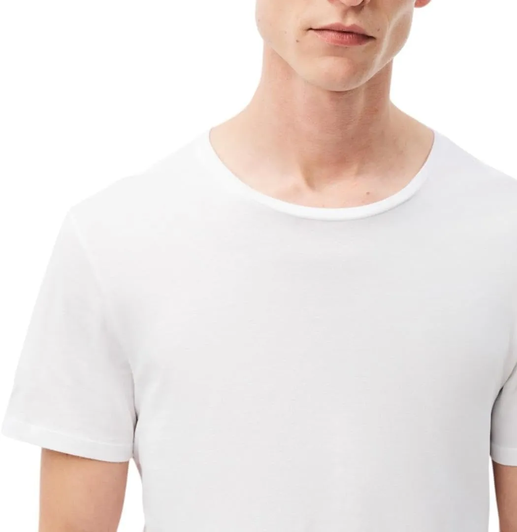 Lacoste Men's 100% Cotton Regular Fit Crew Neck T-Shirt, 3-Pack