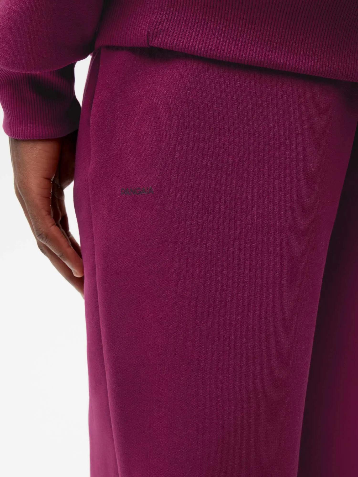 Mens Archive 365 Heavyweight Track Pants—plum purple
