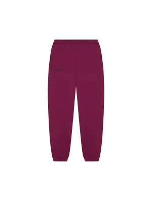 Mens Archive 365 Heavyweight Track Pants—plum purple