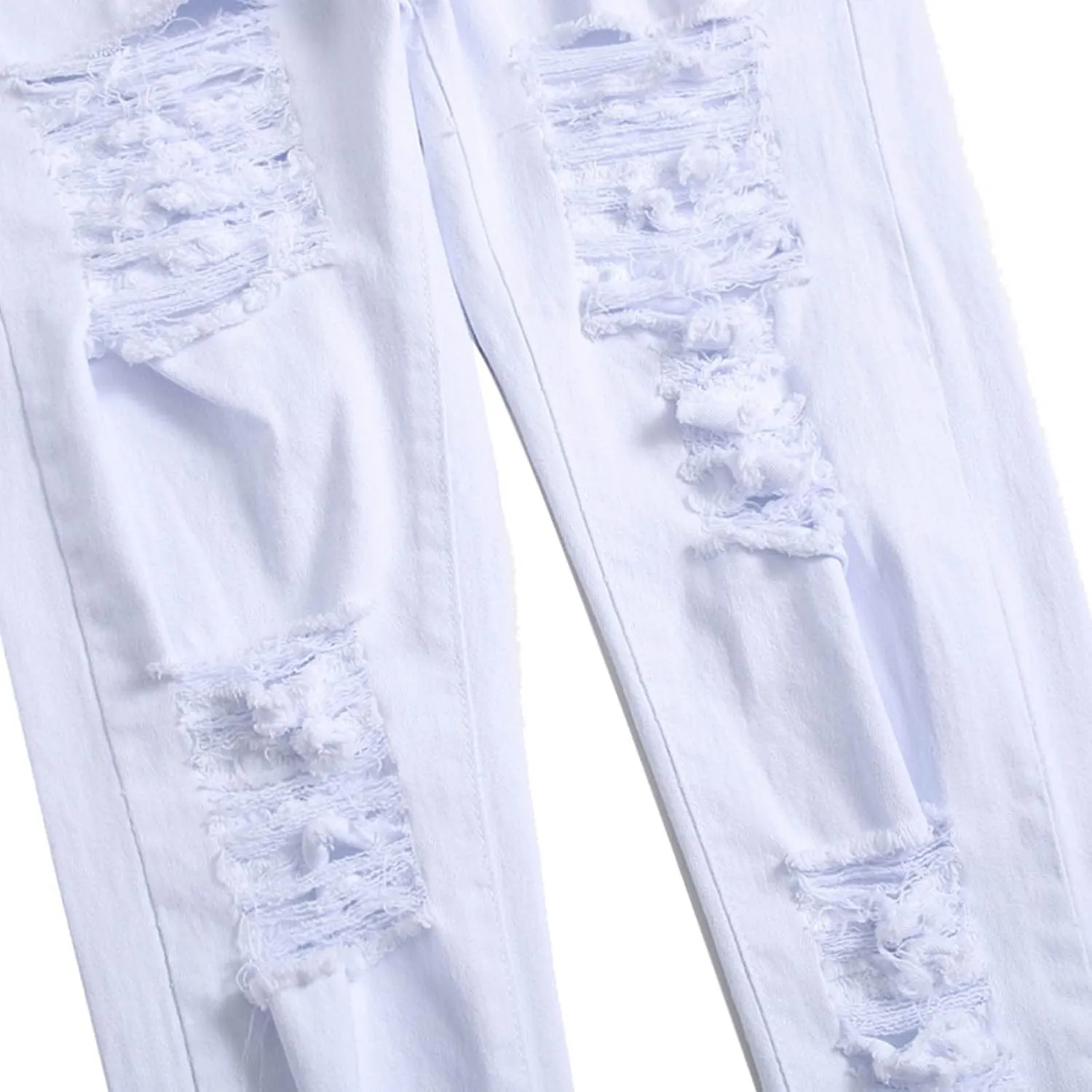 Men's Regular Straight Stretch Twill Cargo Pants Travel Work Outdoor Pants Skinny Slim Fit Ripped Distressed Hking Pant