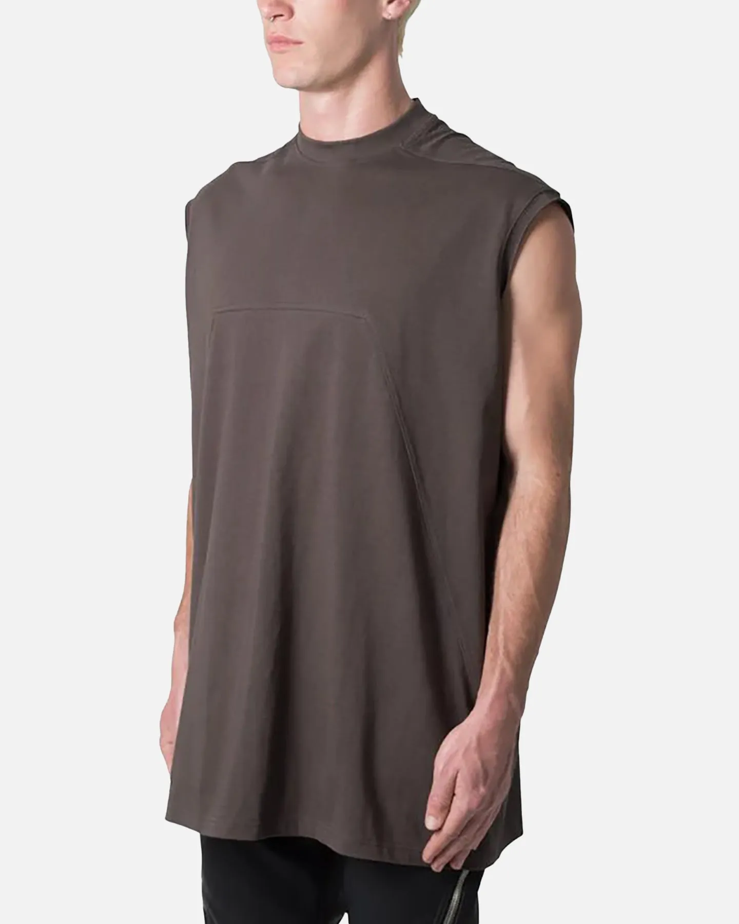 MNML Sleeveless Tunic T-Shirt Vintage Black