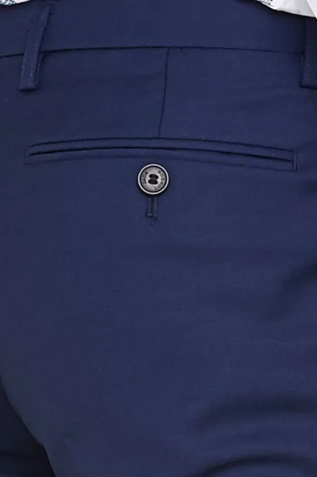 Navy Mod Suit Pant