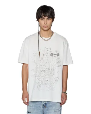 NOIZE BIGGIE SS TEE VINTAGE WHITE