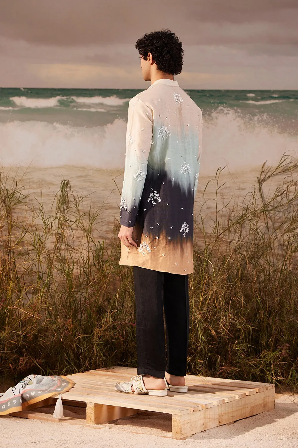 Ombre Bloom Kurta Set