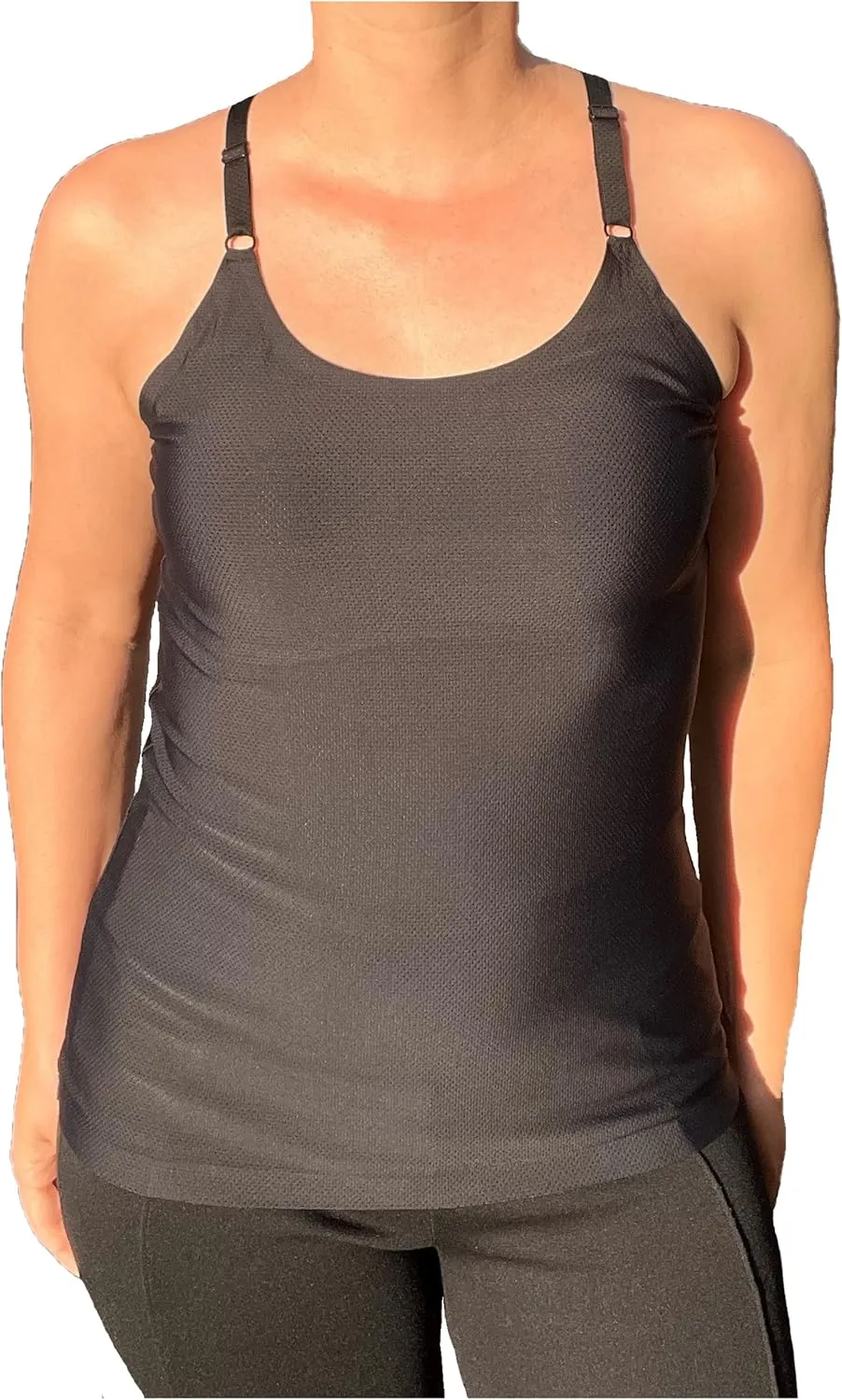 Padded Camisole No Shelf, No Built in Bra, No Elastic Band, No Bra Tank Top Cami
