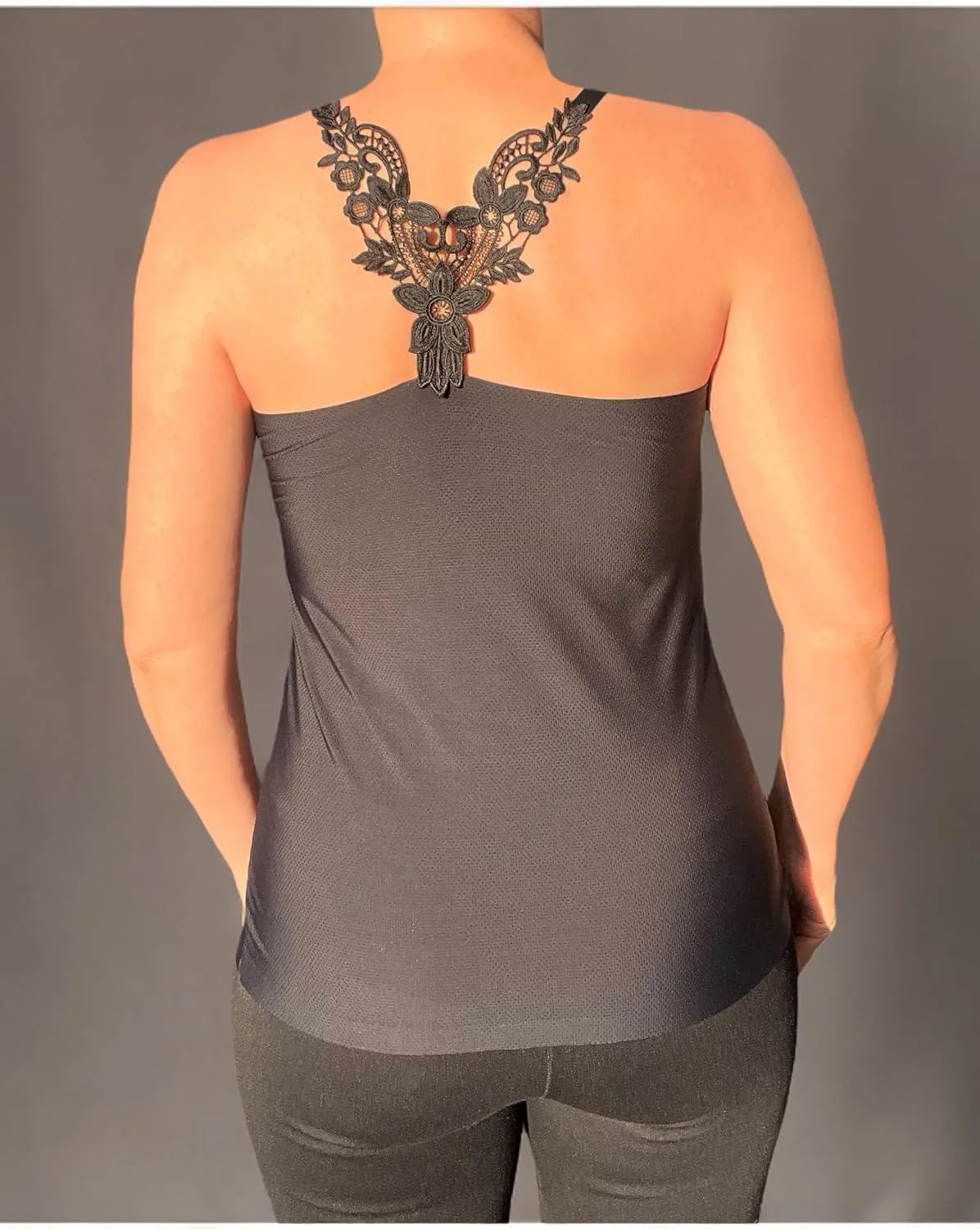 Padded Camisole No Shelf, No Built in Bra, No Elastic Band, No Bra Tank Top Cami