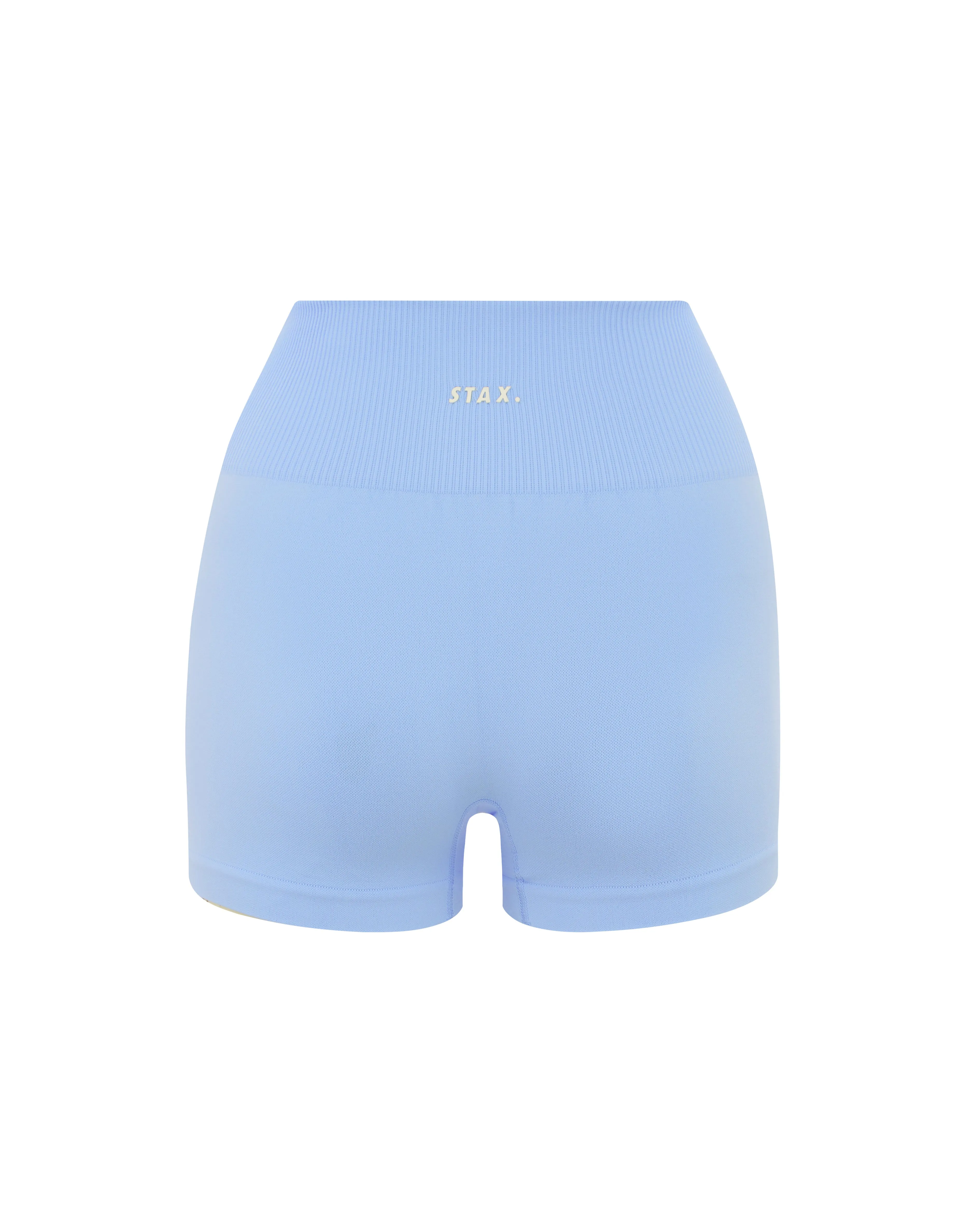 Premium Seamless Favourites Mini Bike Shorts - Baby Blue