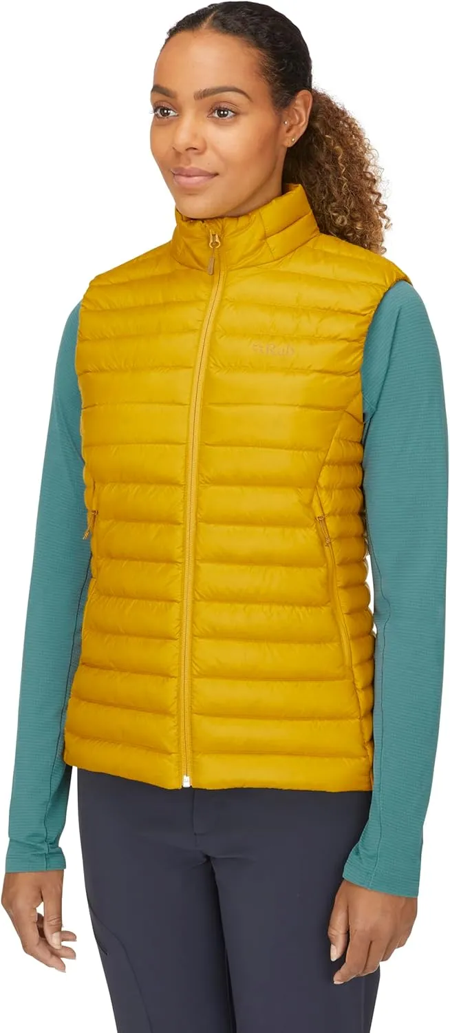 Rab Women's Microlight Down Lightweight Vest for Hiking & Skiing
