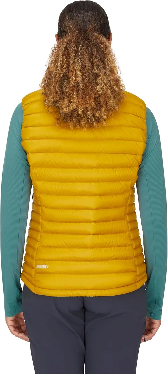 Rab Women's Microlight Down Lightweight Vest for Hiking & Skiing