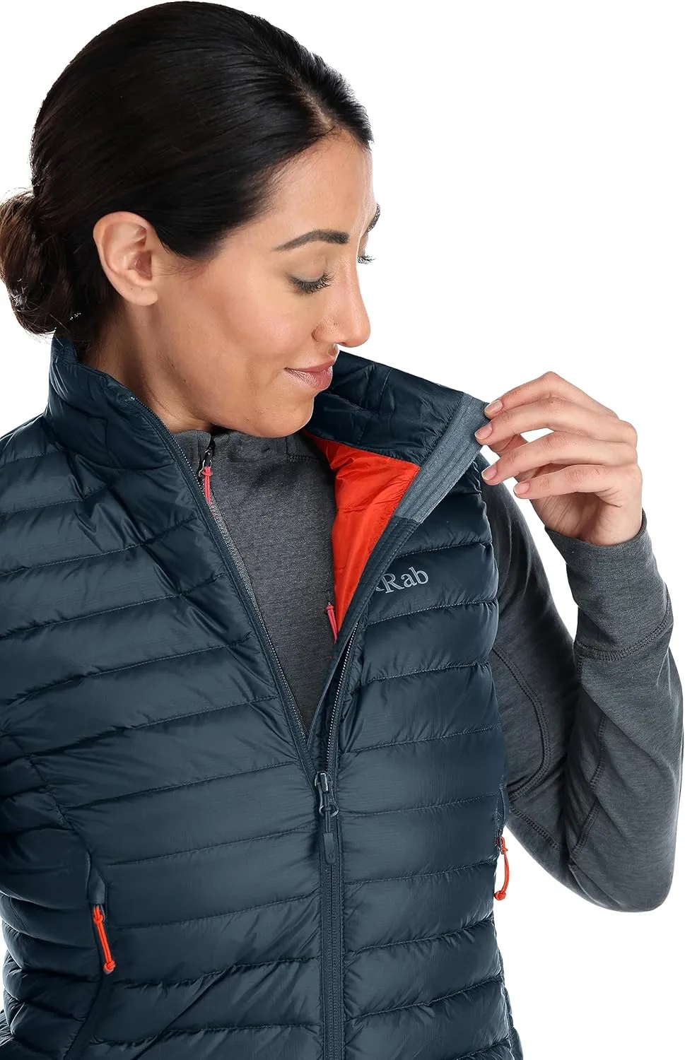 Rab Women's Microlight Down Lightweight Vest for Hiking & Skiing