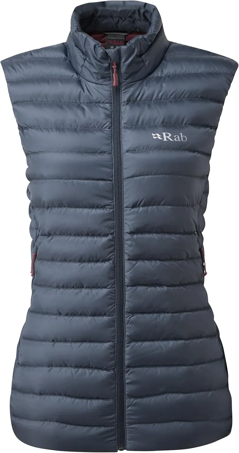 Rab Women's Microlight Down Lightweight Vest for Hiking & Skiing