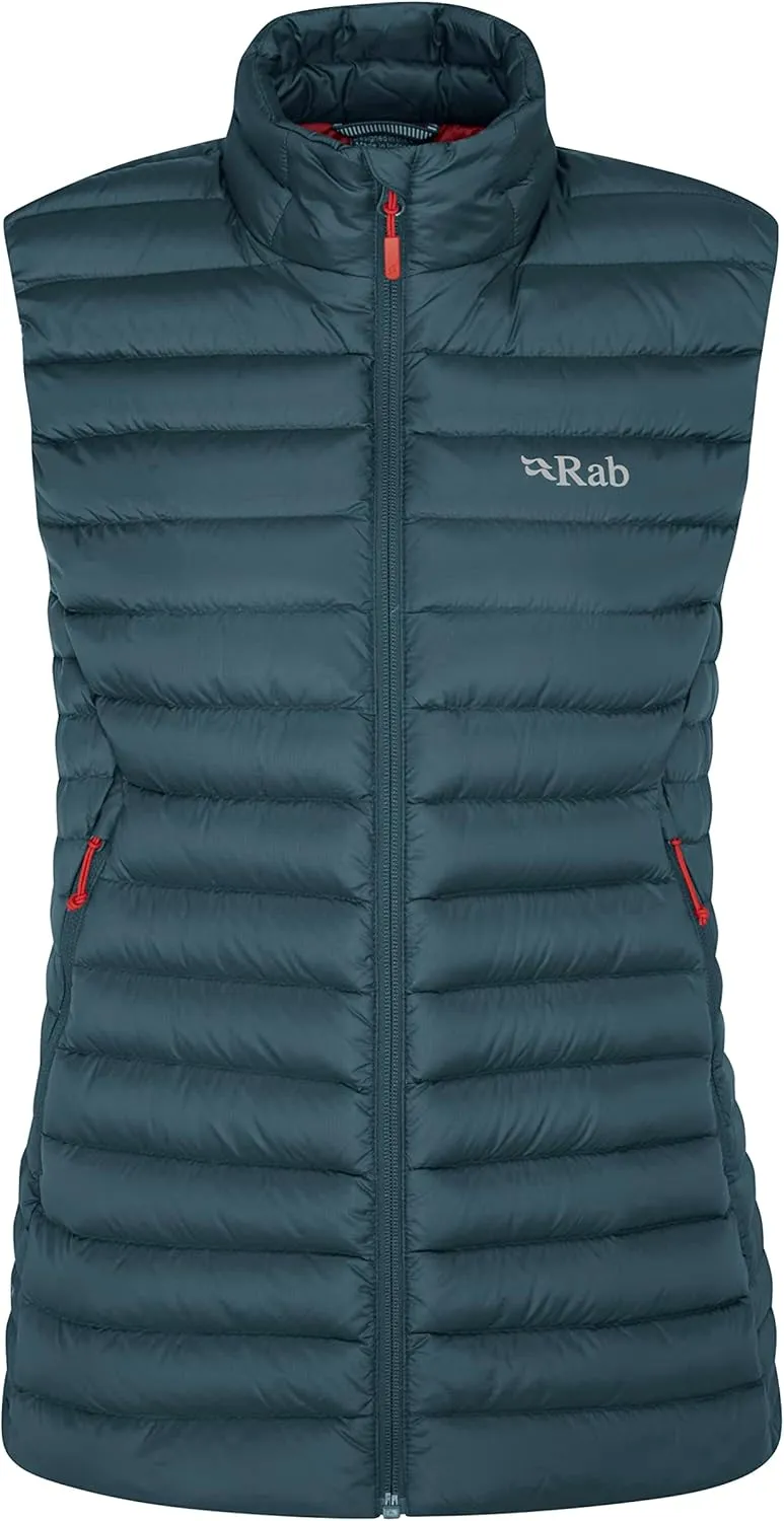 Rab Women's Microlight Down Lightweight Vest for Hiking & Skiing