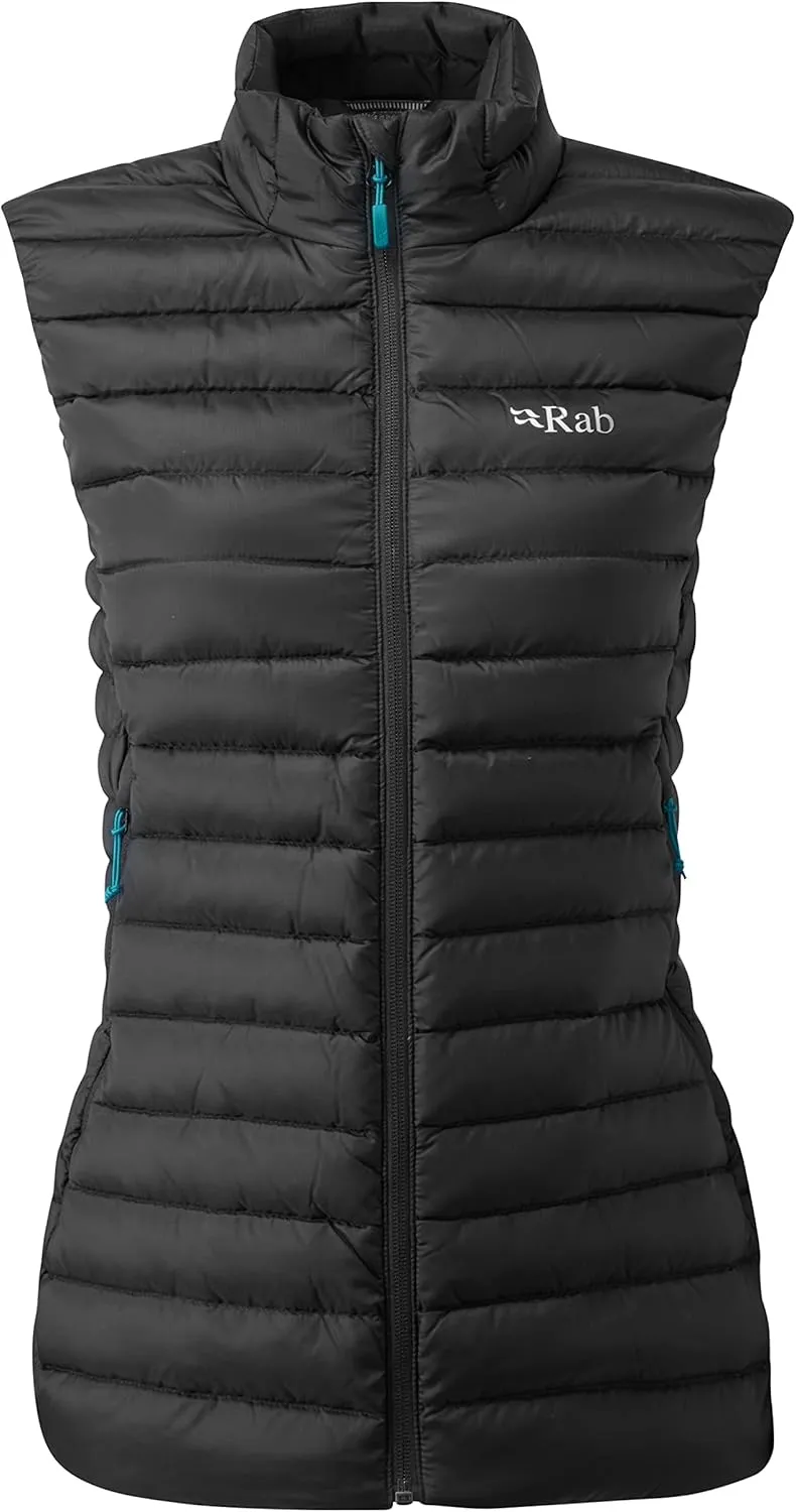 Rab Women's Microlight Down Lightweight Vest for Hiking & Skiing