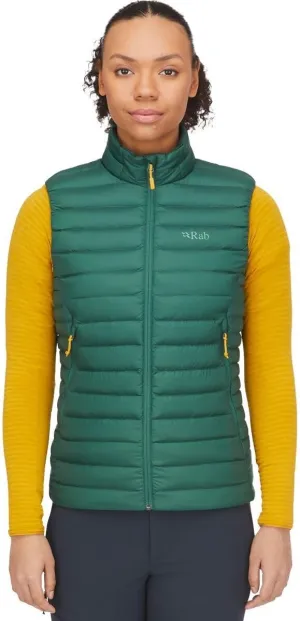 Rab Women's Microlight Down Lightweight Vest for Hiking & Skiing