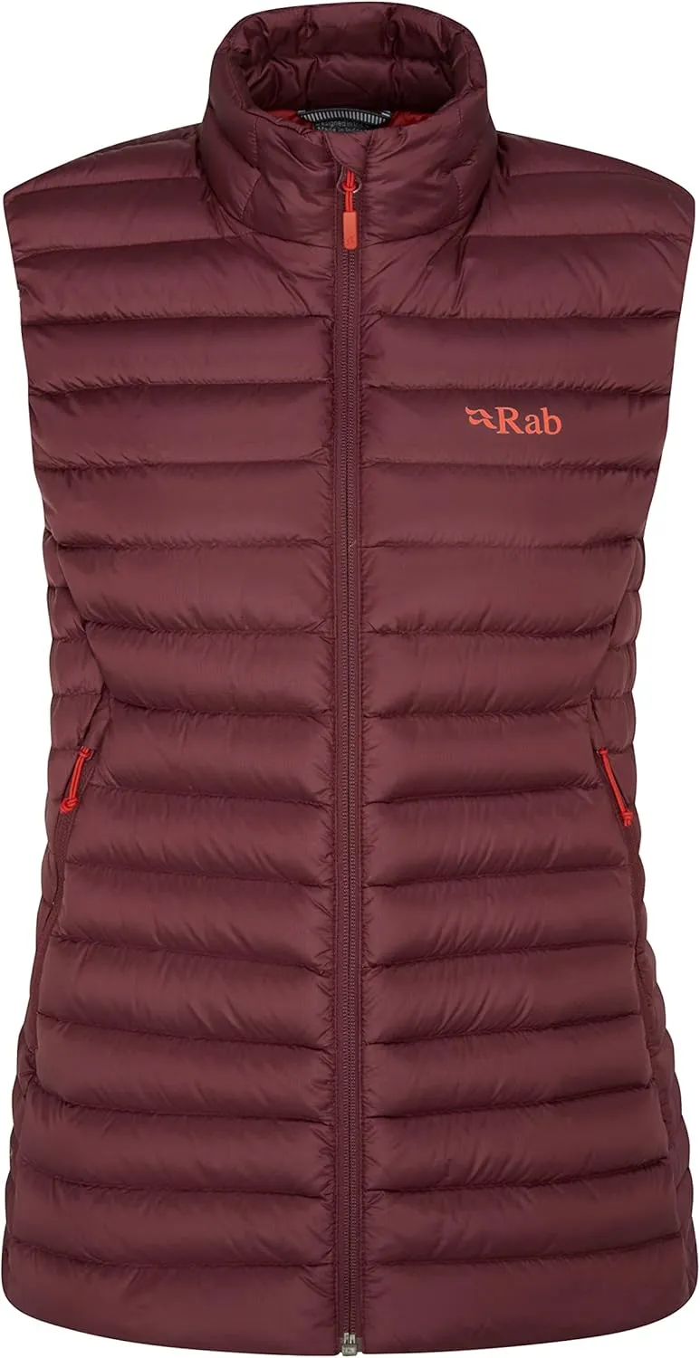 Rab Women's Microlight Down Lightweight Vest for Hiking & Skiing