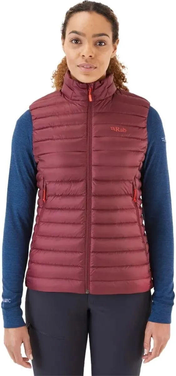 Rab Women's Microlight Down Lightweight Vest for Hiking & Skiing