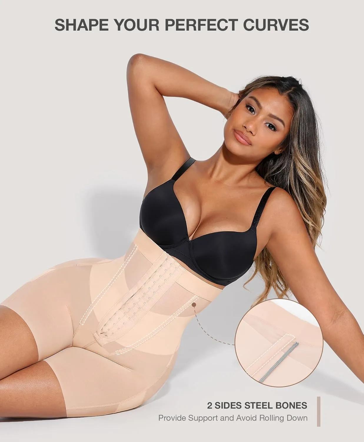Shapewear Tummy Control Butt Lifting Panties High Waisted Shorts Body Shaper Butt Lifter Girdle for Women