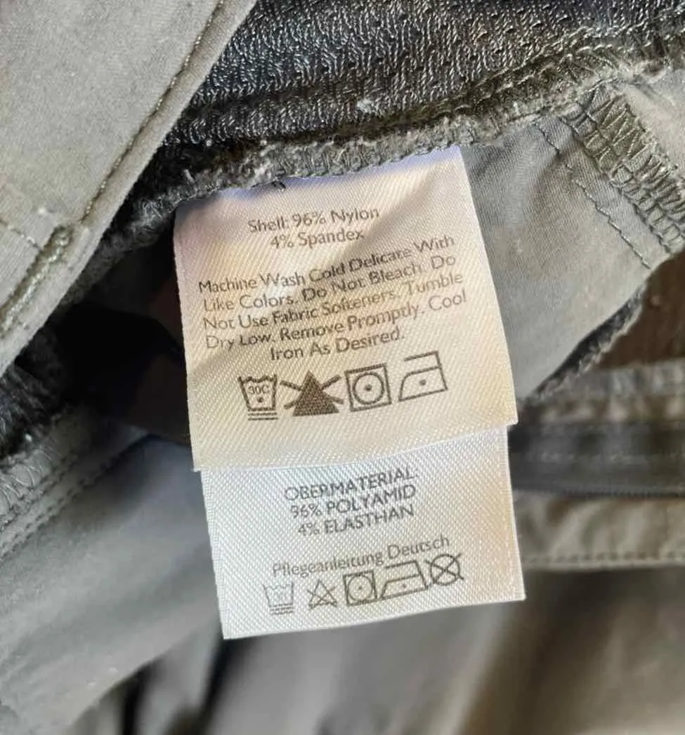 Size 6 Eddie Bauer Gray Women's Hiking Pants
