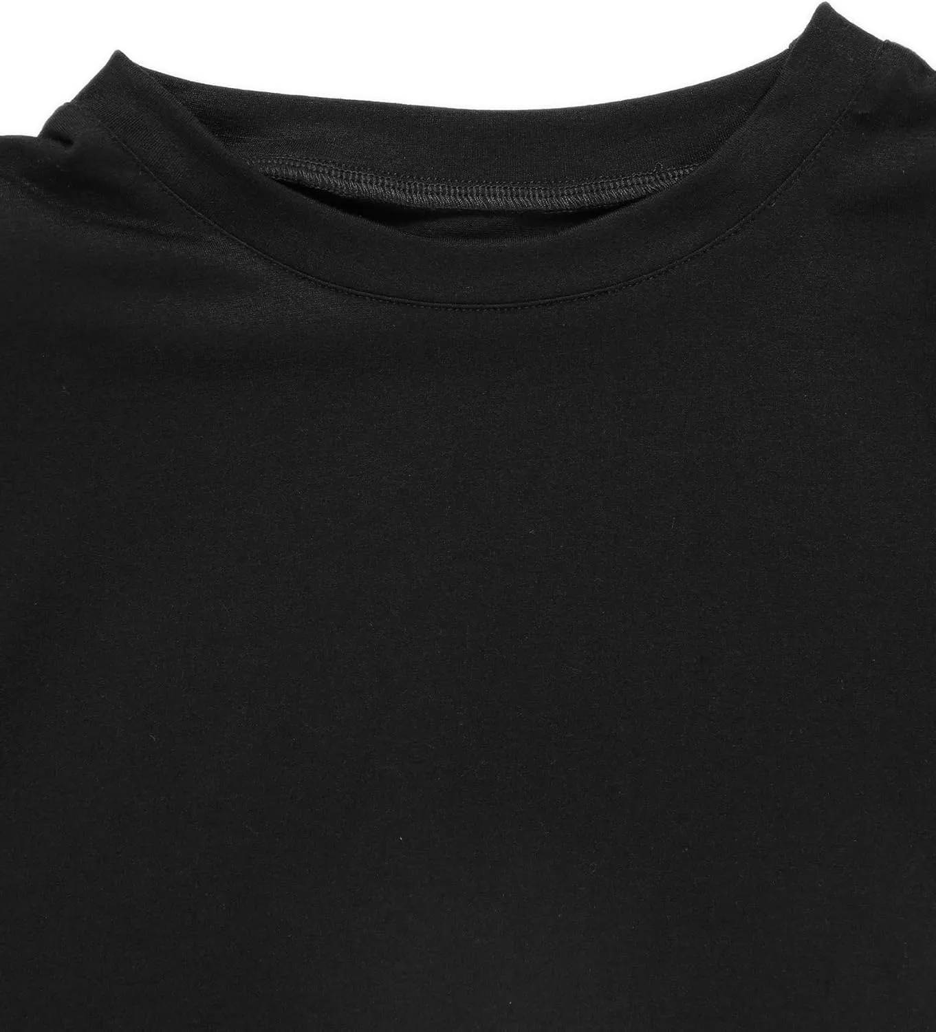 SOFIA'S CHOICE Women's Shoulder Pad Tops Summer Casual Tank Top Round Neck Loose Sleeveless Shirt