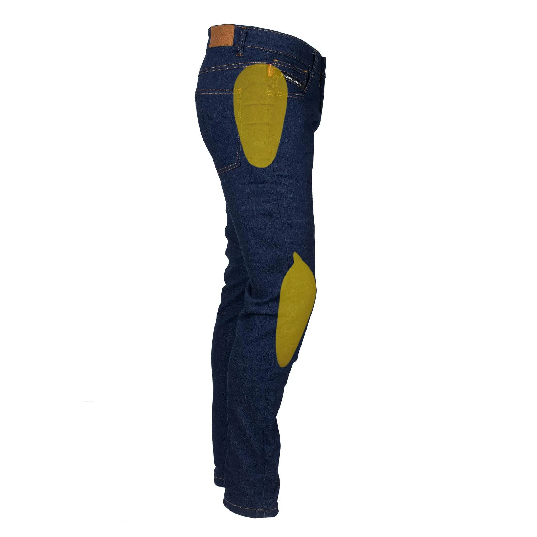 Straight Leg Protective Jeans - Blue with Pads