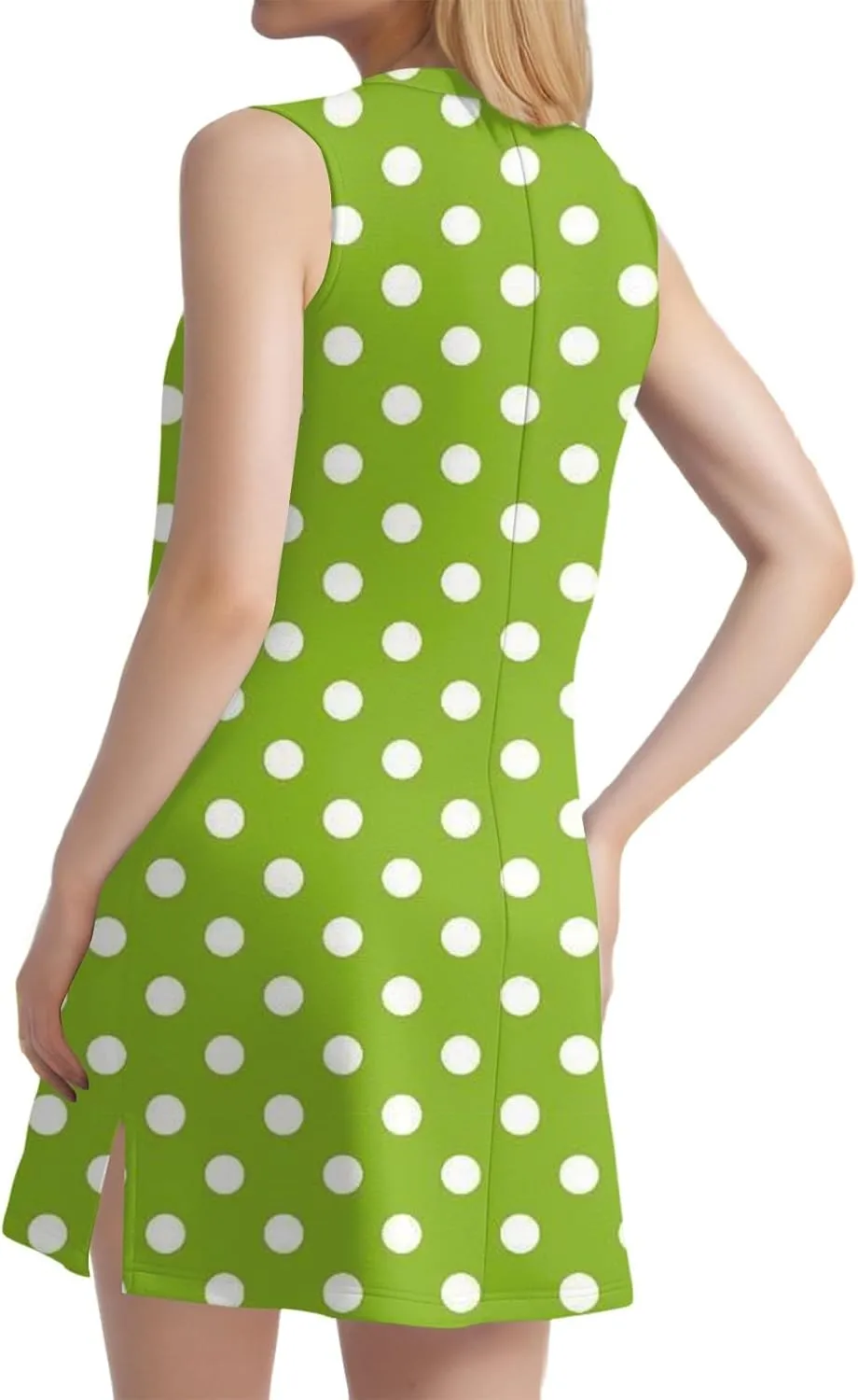 Summer Dresses for Women 2025 Floral Loose Tank Dress Beach T Shirt Dresses Sleeveless Casual Sundresses with Split