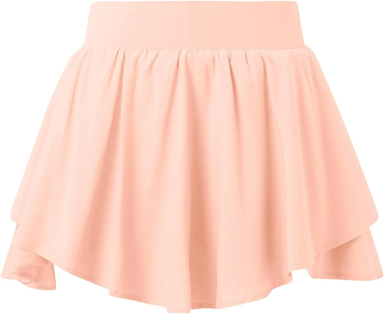 Tennis Skirts for Women with Shorts Womens Golf Athletic Skort Girls Sports Running Yoga Workout Trendy Irregular Hem Skorts