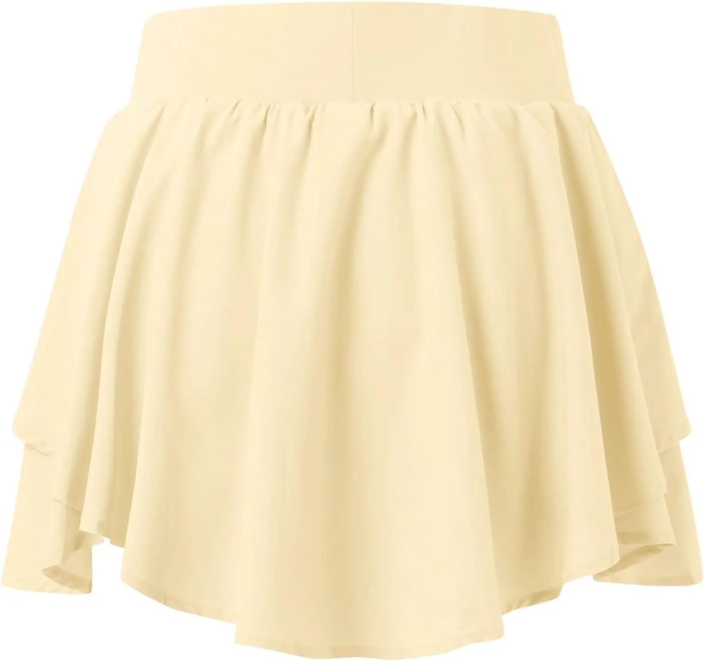 Tennis Skirts for Women with Shorts Womens Golf Athletic Skort Girls Sports Running Yoga Workout Trendy Irregular Hem Skorts