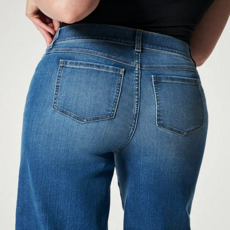 Women's Fashion Elastic Knitted Jeans
