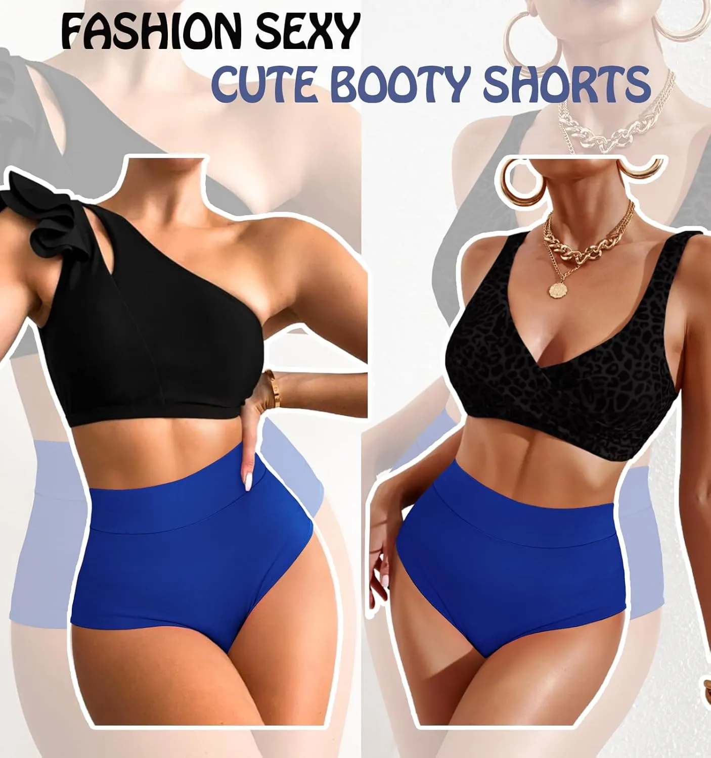 Women's High Waist Yoga Booty Shorts V Back Scrunch Gym Workout Spandex Dance Hot Pants Butt Lifting Rave Bottoms