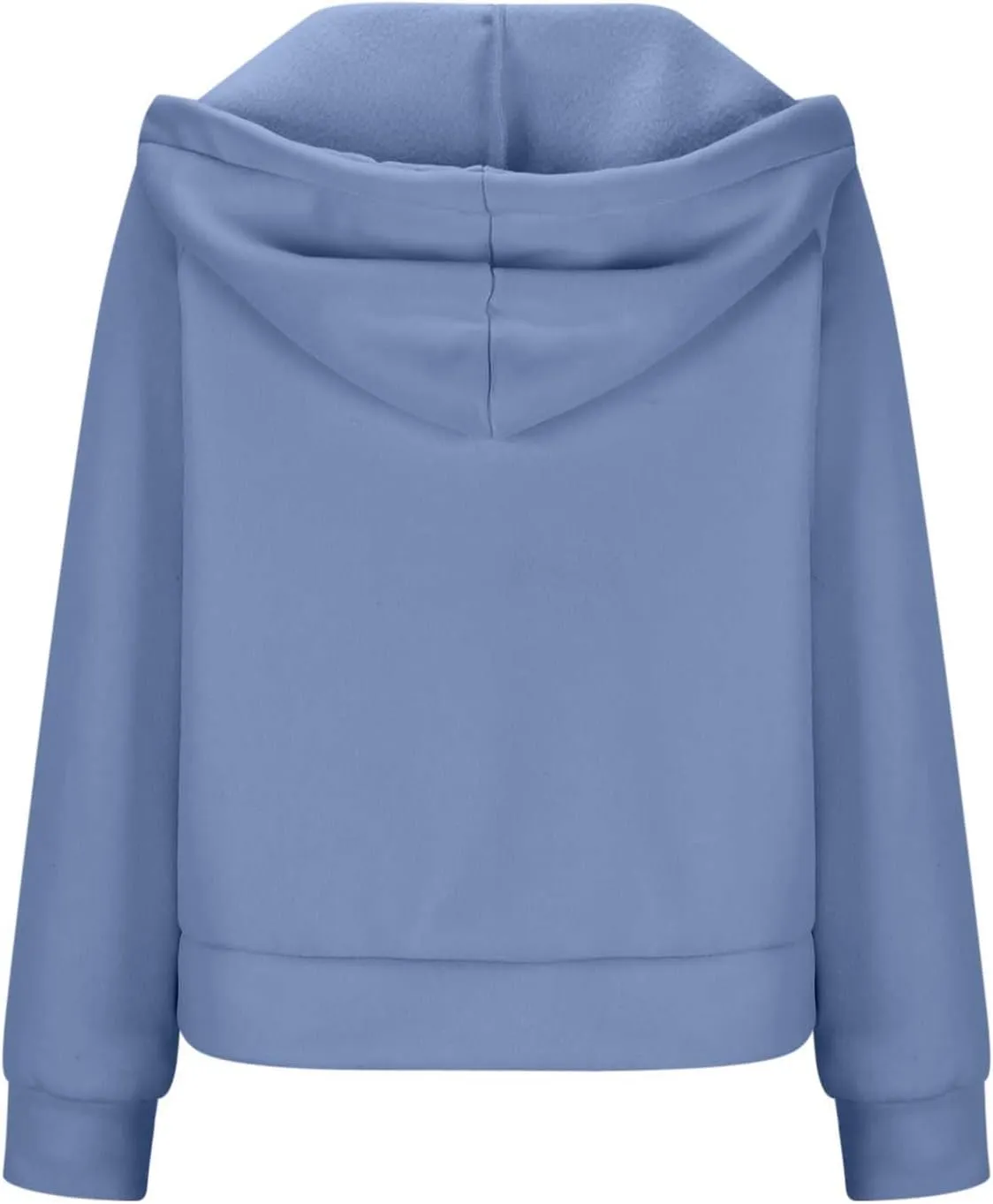 Womens Hoodies Fashion 2024 Half Zip Up Sweatshirts Drawstring Pullover Top Fashion Winter Clothes with Thumbs Hole