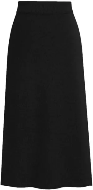 Womens Knit Pencil Skirt High Waist Skirts Knited Split Midi Skirt for
