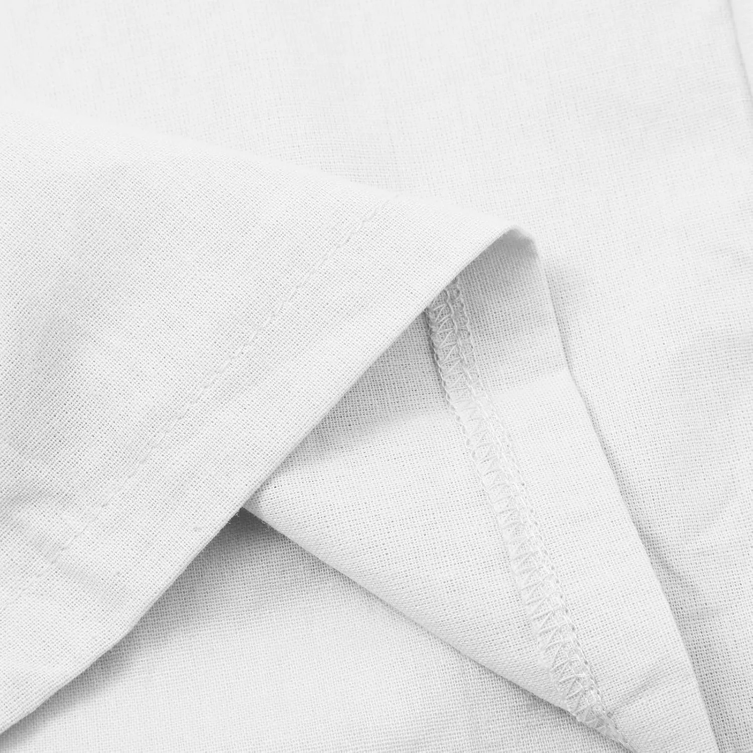 Women's Linen Pants Wide Leg Work Dress Pants Drawstring Casual Solid Color Shorts Cotton Linen Pants Casual 2025